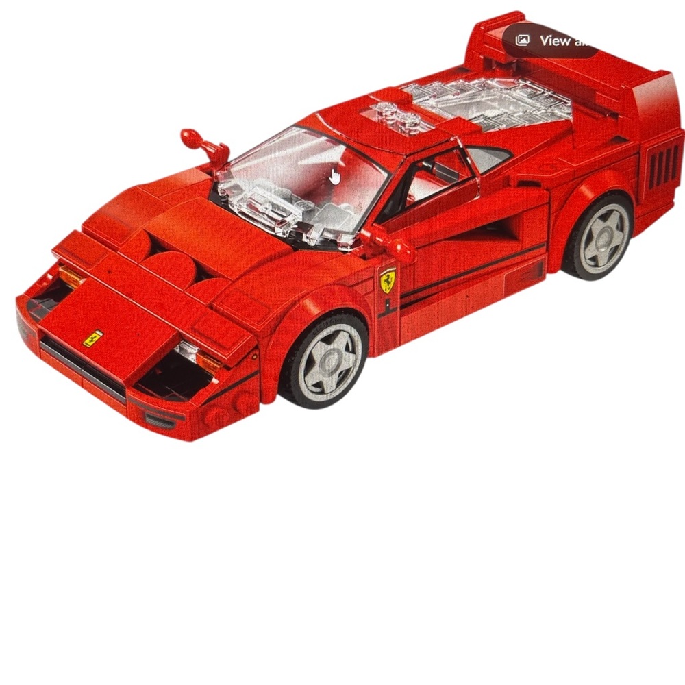 LEGO Speed Champions Red Ferrari Set 76934 Ages 9 and up 318 pieces - Picture 2 of 4